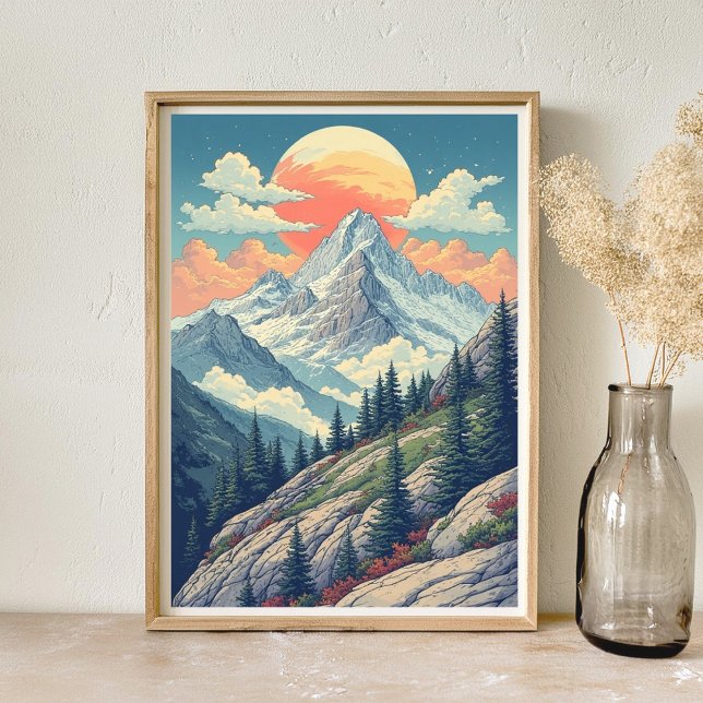 Mountain Landscape Poster (Creator Uploaded)