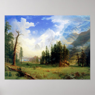 Mountain Landscape Poster