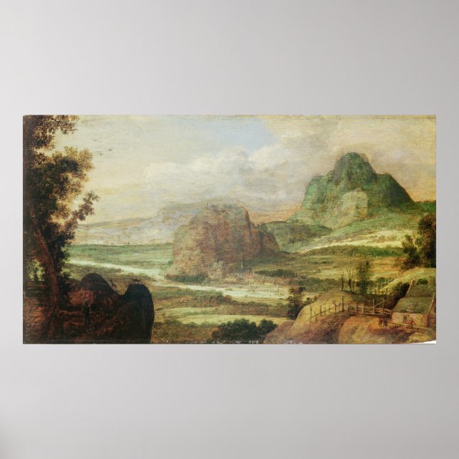 Mountain Landscape Poster (Front)