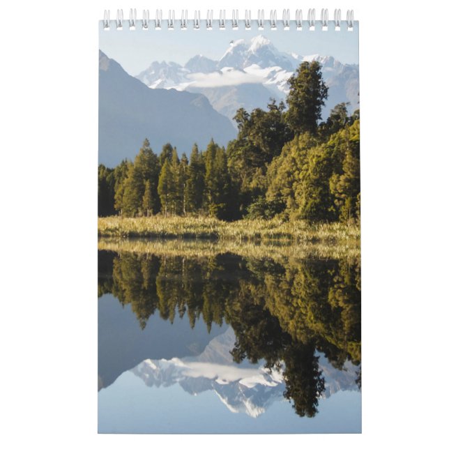 Mountain Landscape Small, White Calendar (Cover)