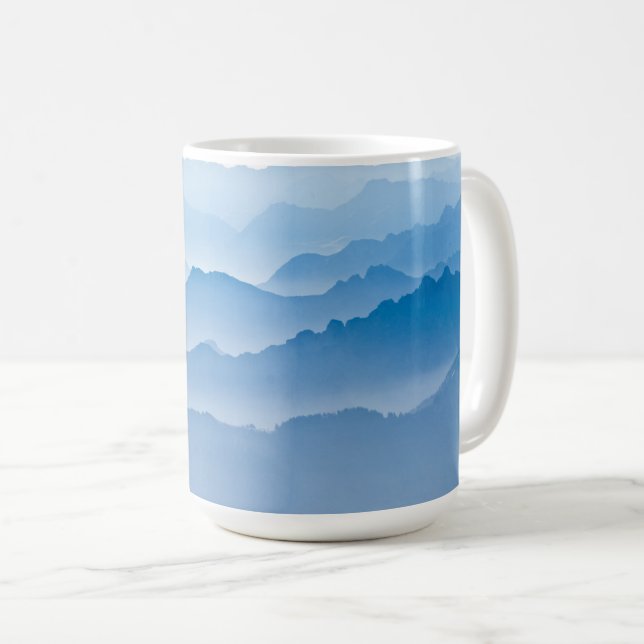 Mountain Landscape | Switzerland Coffee Mug (Front Right)