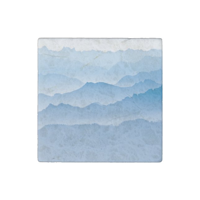 Mountain Landscape | Switzerland Stone Magnet (Front)