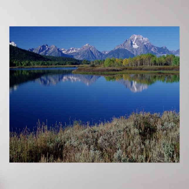 Mountain Landscape - Wyoming Poster (Front)