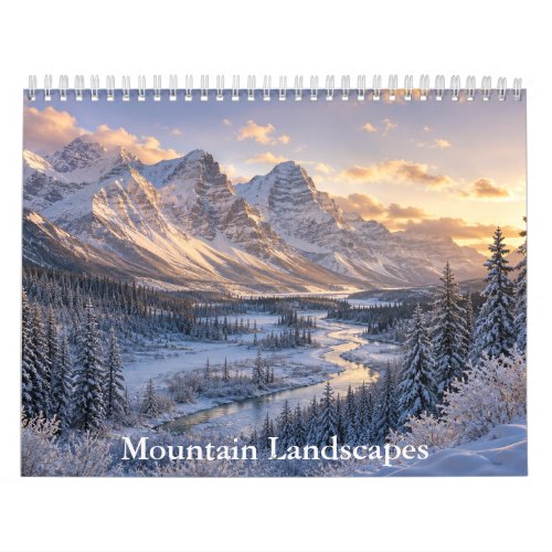 Mountain Landscapes Calendar