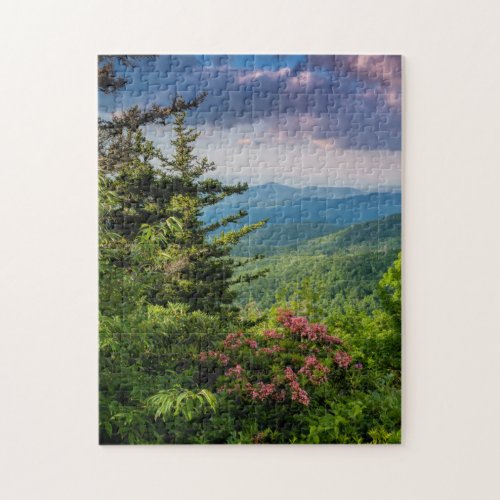 Mountain Laurel at Sunrise Jigsaw Puzzle