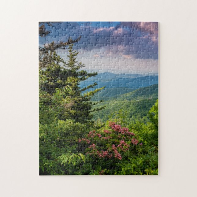 Mountain Laurel at Sunrise Jigsaw Puzzle (Vertical)