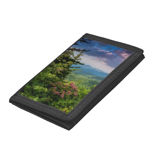 Mountain Laurel at Sunrise Trifold Wallet (Bottom)