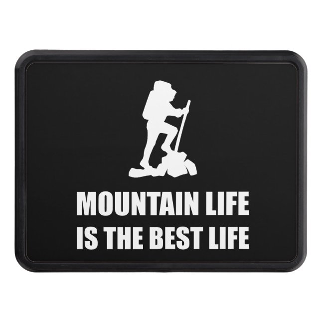 Mountain Life Best Life Tow Hitch Cover (Front)