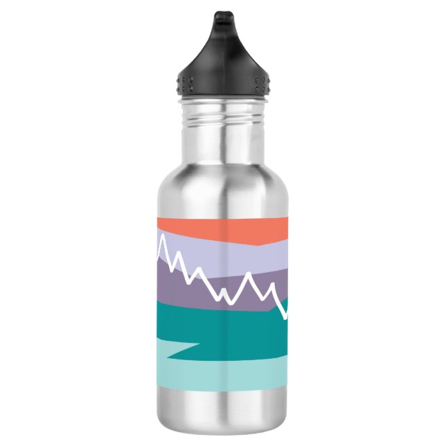 Mountain Line "Happy Places" Water Bottle (Right)