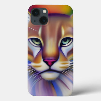 Mountain Lion Art iPhone 13 Case
