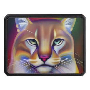 Mountain Lion Art Hitch Cover