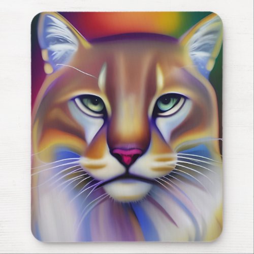 Mountain Lion Art  Mouse Pad