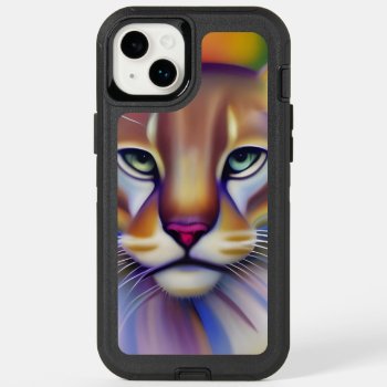 Mountain Lion Art  Otterbox Iphone 14 Plus Case by minx267 at Zazzle