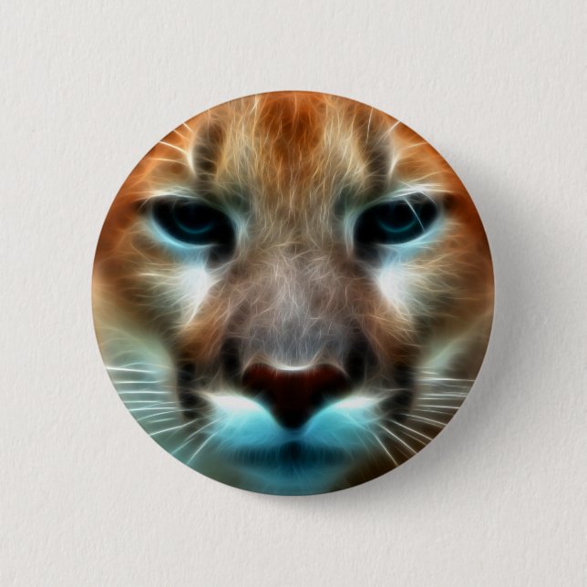 Mountain Lion Button (Front)