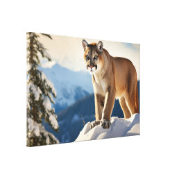   Mountain Lion Canvas Art