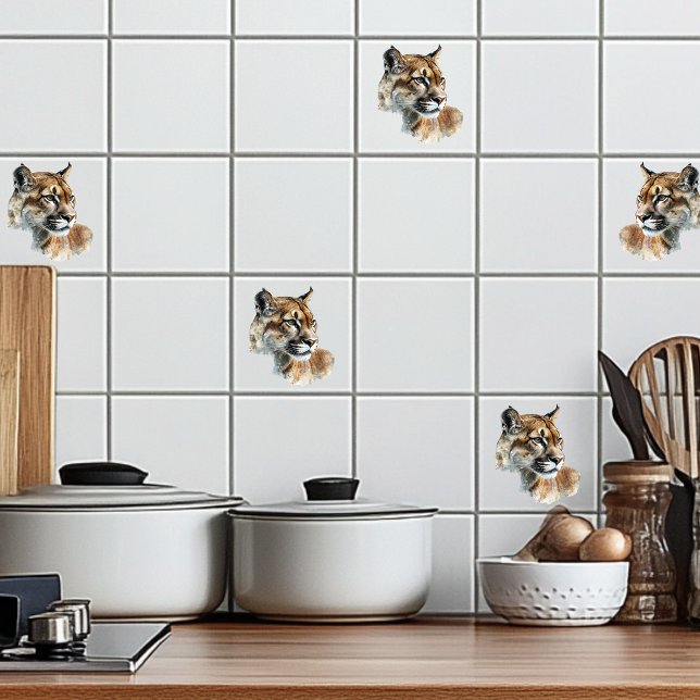 Mountain Lion  Ceramic Tile (Creator Uploaded)