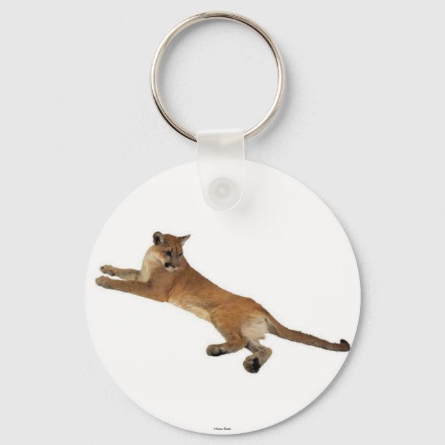 Mountain Lion Keychain (Front)