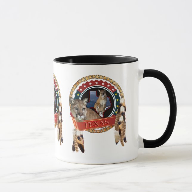 Mountain lion of Texas Mug (Right)