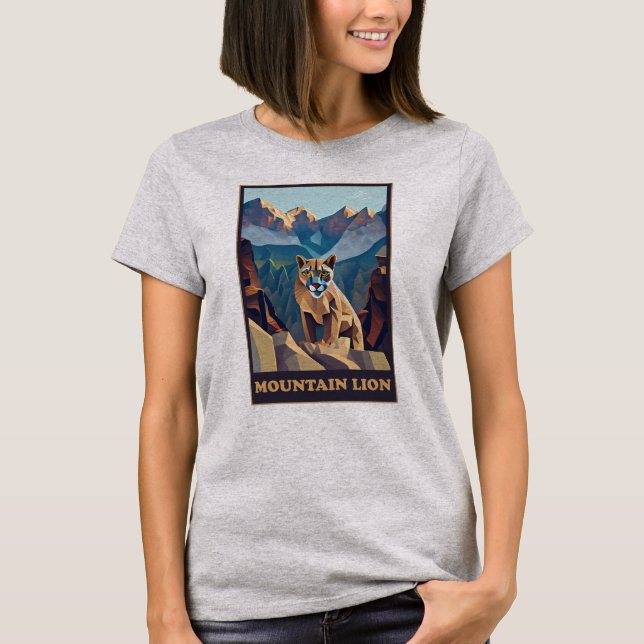 Mountain Lion T-Shirt (Front)