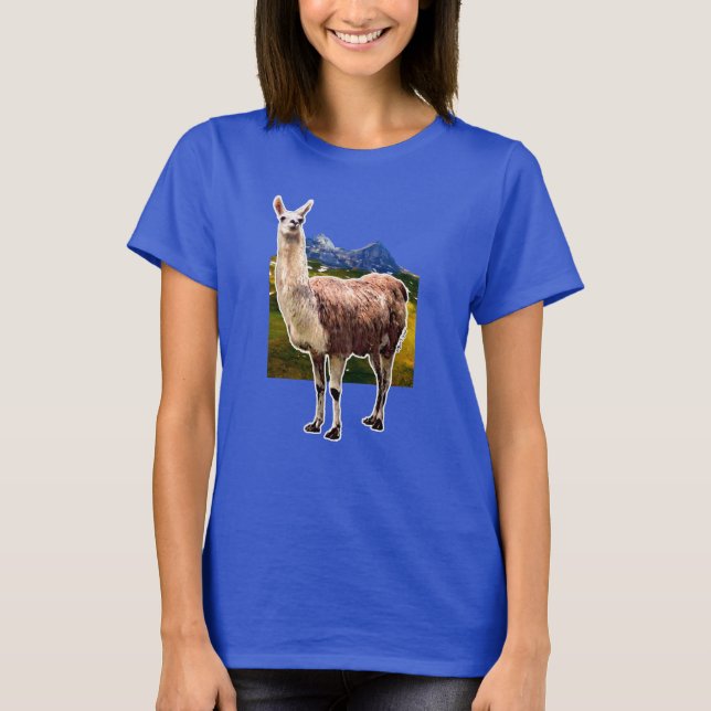 Mountain Llama T-Shirt (Front)
