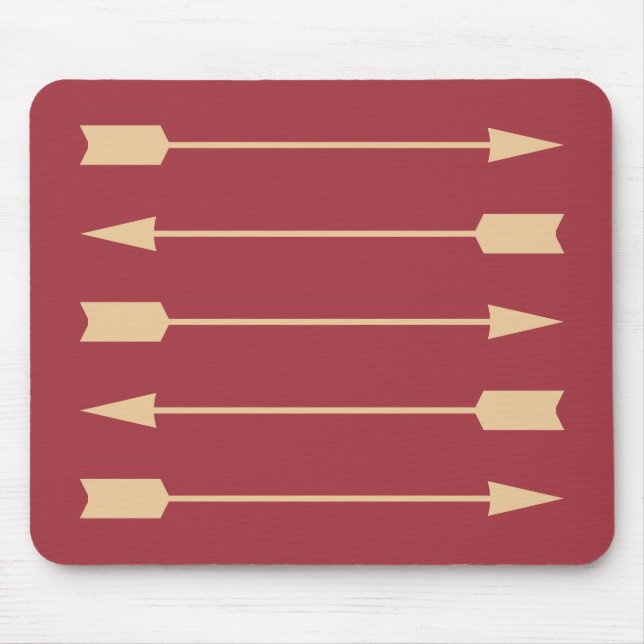 Mountain Lodge | Arrow Mouse Pad (Front)