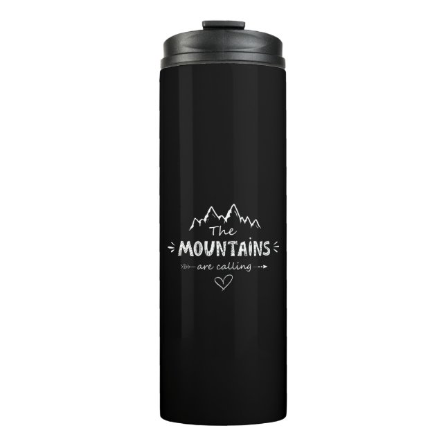 Mountain Lover Thermal Tumbler (Front)