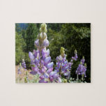 Mountain Lupins at Yosemite Jigsaw Puzzle