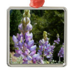 Mountain Lupins at Yosemite Metal Ornament