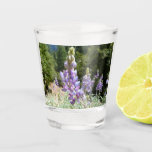 Mountain Lupins at Yosemite Shot Glass