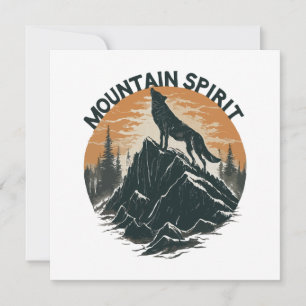 Mountain Majesty Wolf Howling on the Peak