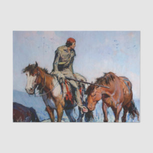 “Mountain Man” Western Art by WHD Koerner Tissue Paper