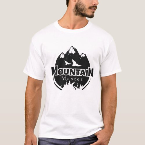Mountain master  hikerbiker  T_Shirt