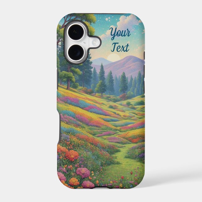 Mountain Meadow Iphone Case (Back)