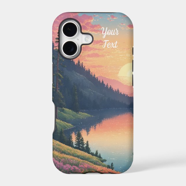 Mountain Meadow Iphone Case (Back)