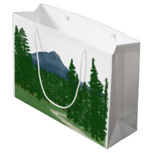 Mountain Meadow Trail Large Gift Bag