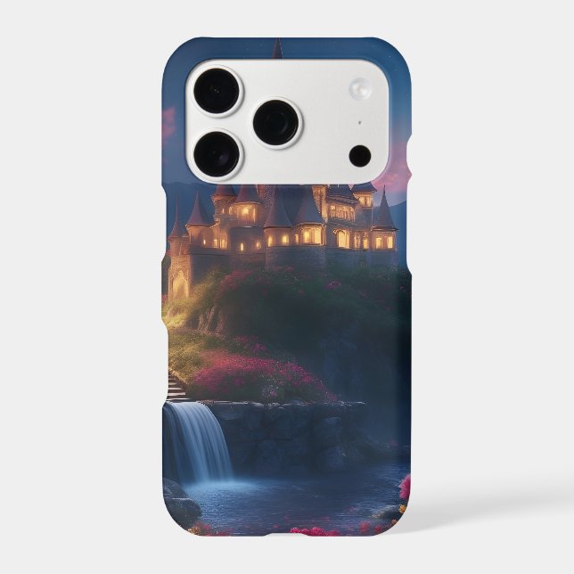 Mountain Midnight Castle Four Iphone Case (Back)