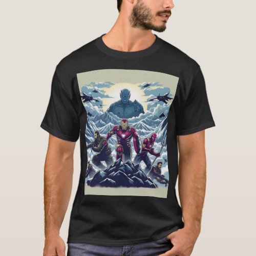 Mountain Might Avengers Assemble T_Shirt