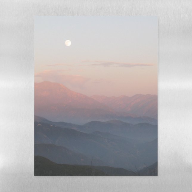Mountain Moonrise Magnetic Dry Erase Sheet (Vertical)