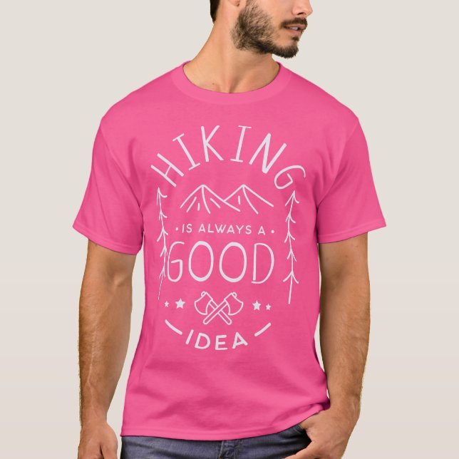 Mountain Mountains Landscape Nature Hiking Holiday T-Shirt (Front)