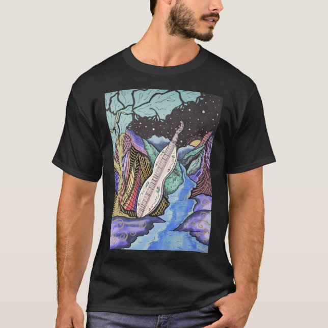 Mountain Music Series - Dulcimer T-Shirt (Front)