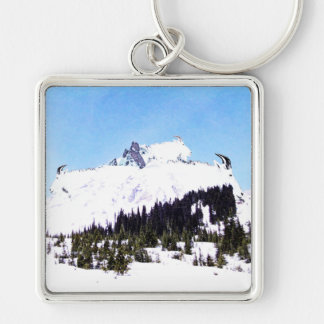 Mountain of Goats Keychain