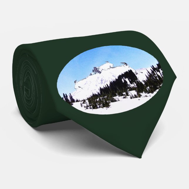 Mountain of Goats Neck Tie (Rolled)
