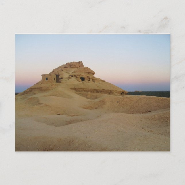 Mountain of the dead, Siwa, Egypt Postcard (Front)