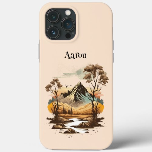 Mountain Outdoor Adventure iPhone 13 Pro Max Case