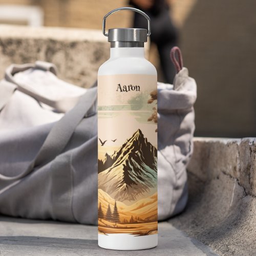 Mountain Outdoor Adventure Water Bottle