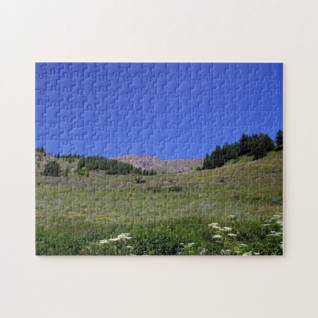 Mountain panorama Puzzle (Horizontal)