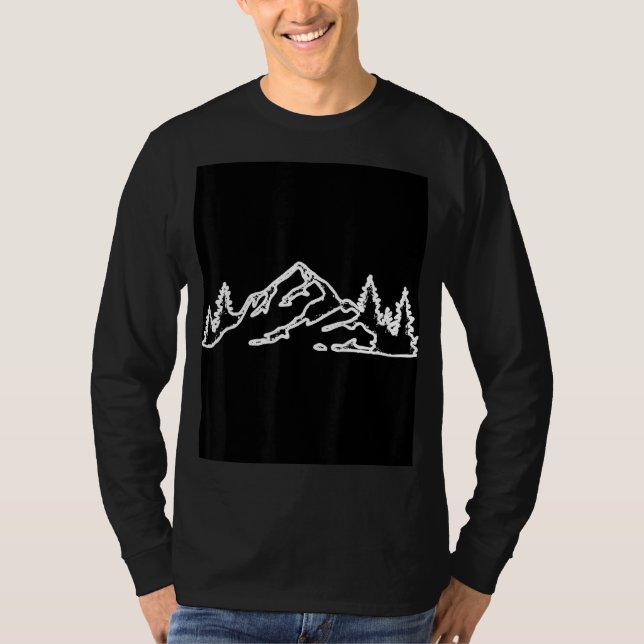 Mountain Panorama T-Shirt (Front)