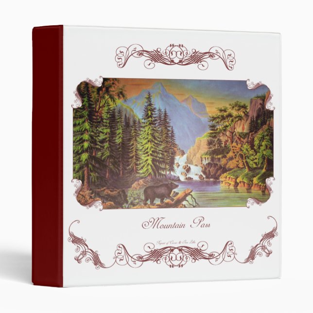 Mountain Pass Binder (Front/Spine)