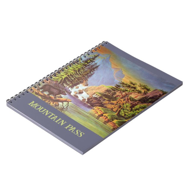 Mountain Pass Notebook (Left Side)