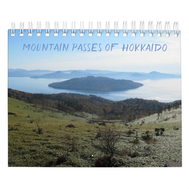 Mountain Passes of Hokkaido Calendar (Cover)